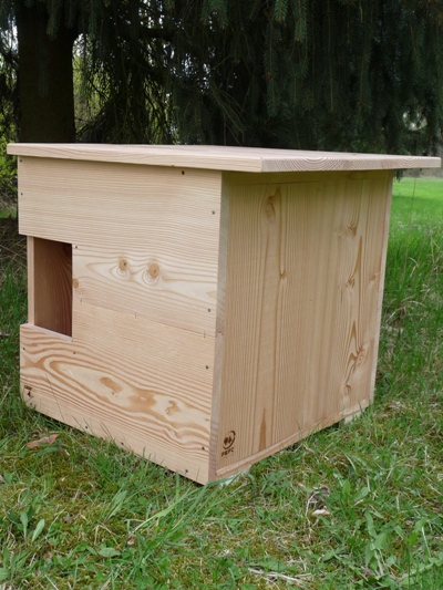 Hnízdní budka pro sovu pálenou